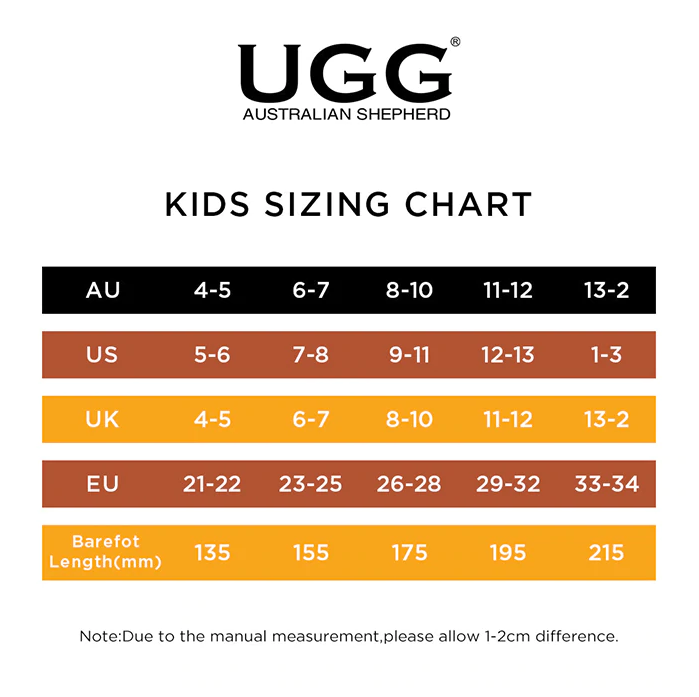 Kids on sale size uggs