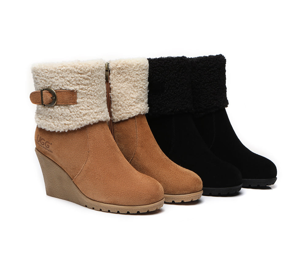 Ugg boots hotsell wedge heel womens