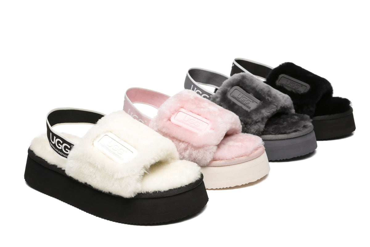 Fluffy uggs clearance