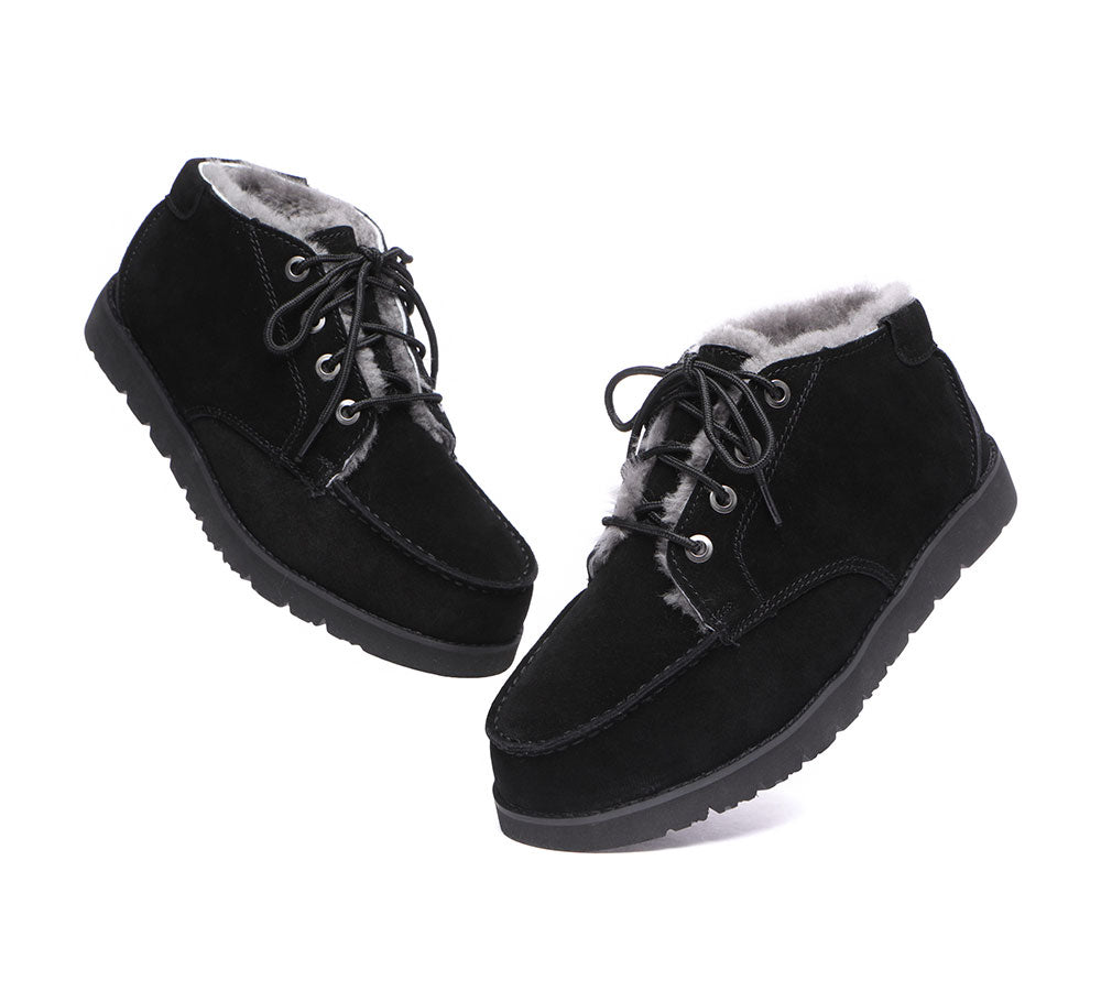 Mens fur lined ugg sales boots