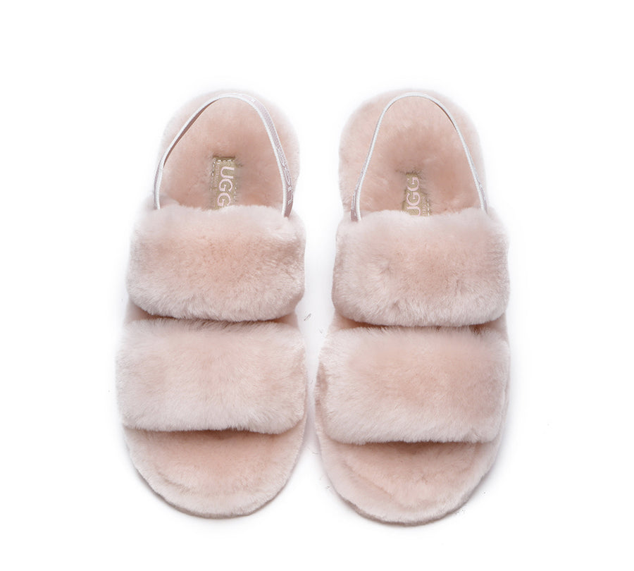 Ugg shaggy outlet slides