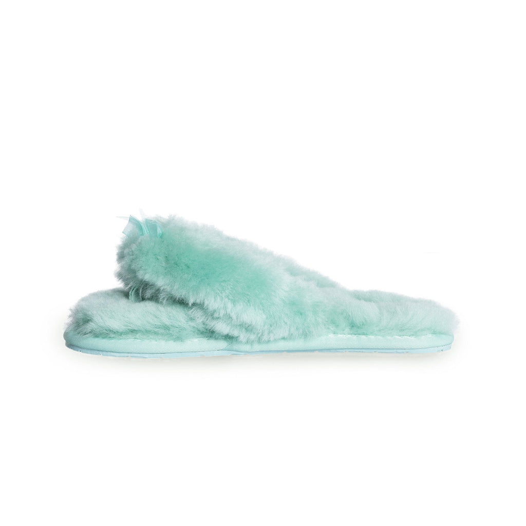 Teal hot sale ugg slippers