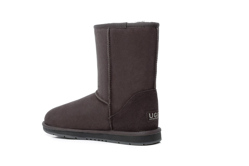 Grey classic short hot sale ugg boots