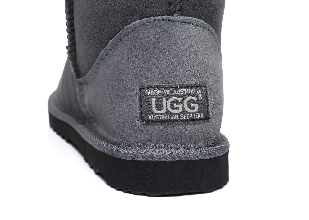 Grey boots on sale