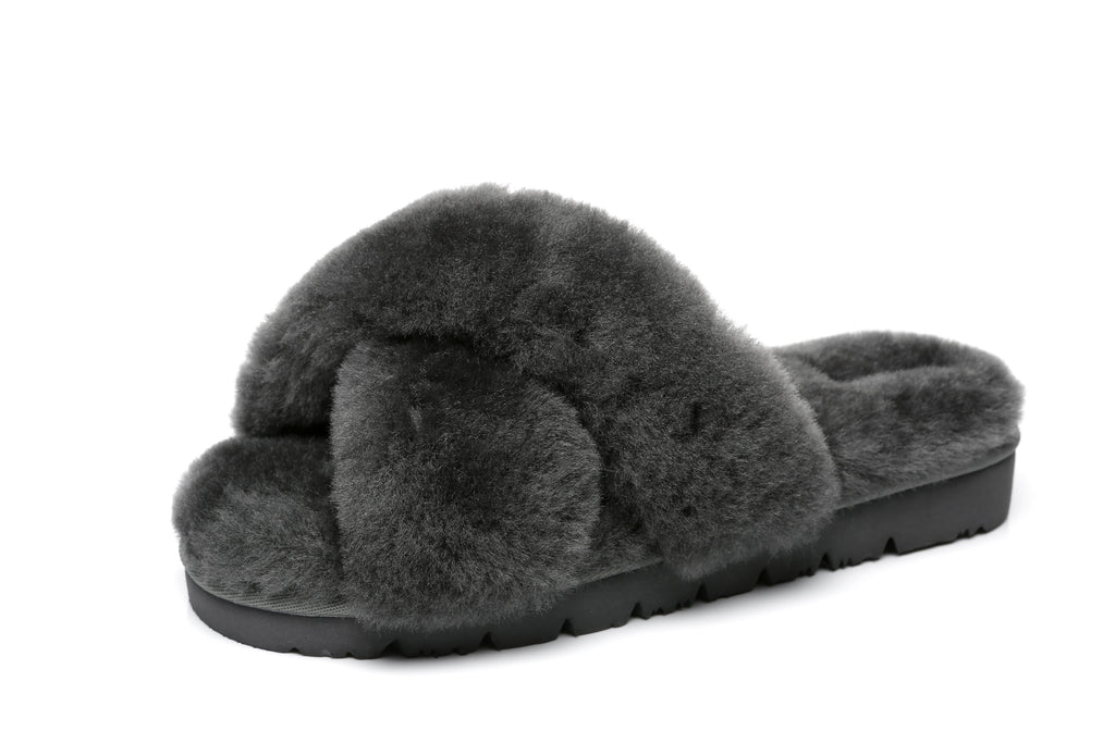 Ugg cross 2025 fluff scuff